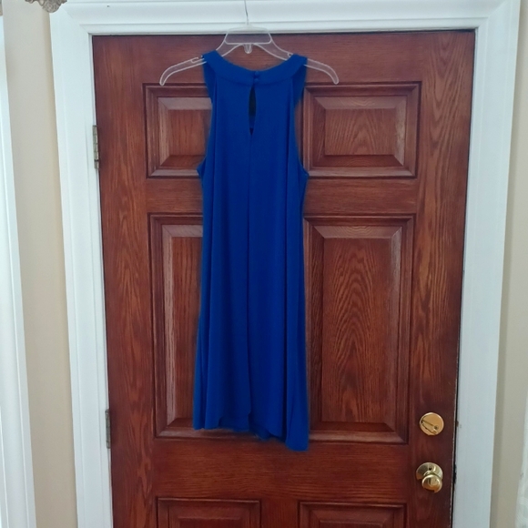 Scarlet Nite blue women's dress size 8. - Picture 4 of 5